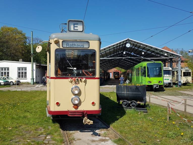 Hannoversche Wagen im Sehnder Straßenbahn-Museum